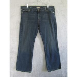 Levi's 545 Women's 16S Low Bootcut Jeans Blue Denim‎ Stretch Mid-Rise 38x28